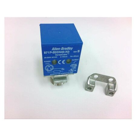 Allen-Bradley 871PB20N40N3 Inductive Sensor Rectangular 20mm Sensing Distance