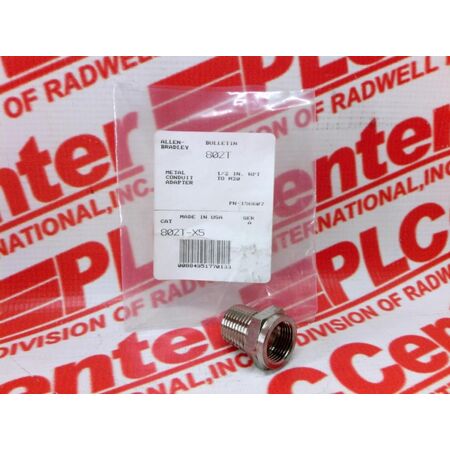 Allen-Bradley 802TX5 1/2 IN. NPT to M20 Metal Conduit Adaptor