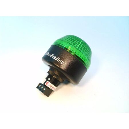 Allen-Bradley 855PSB10LE322 Panel Mount Strobe Green 120 VAC