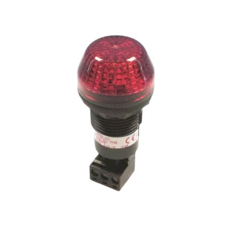 Allen-Bradley 855PSB10SE422 Panel Mount Strobe 120 VAC Red