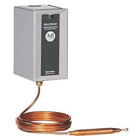 Allen-Bradley 837A6JX706 Temperature Control Remote Bulb and Capillary