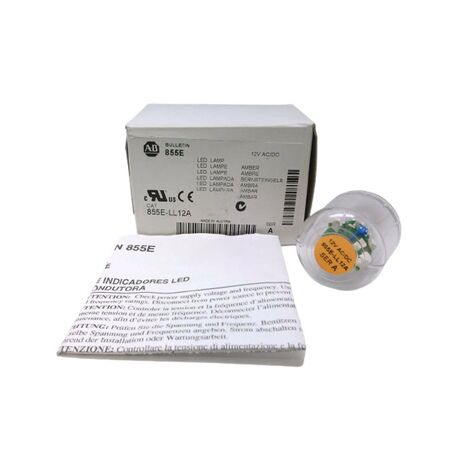 Allen-Bradley 855ELL12A Amber LED Socket Mounted Stacklight Module
