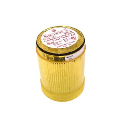 Allen-Bradley 855E10FN8 Yellow Flashing Incandescent Stack Light Module 50mm 120VAC