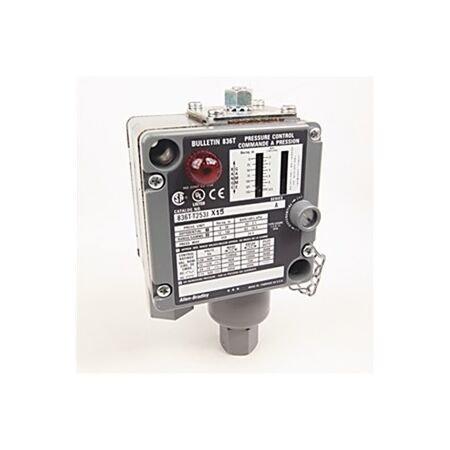 Allen-Bradley 836TT253JX15 Pressure Switch with Vacuum Control