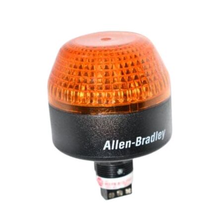 Allen-Bradley 855PBB10LE522 Amber Panel Mount Beacon