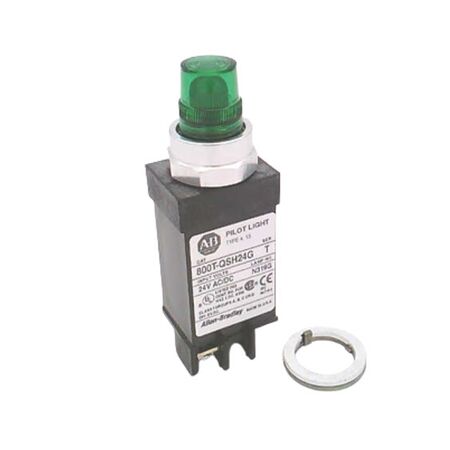 Allen-Bradley 800TQSH24G Pilot Light 24V AC/DC Green LED