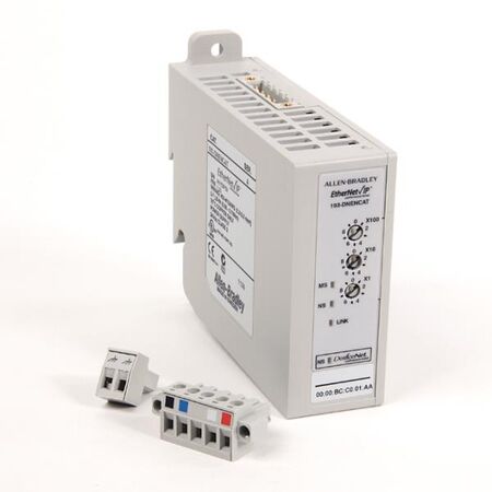 Allen-Bradley 193DNENCAT Communications Auxiliary Ethernet/IP DeviceNet to Ethernet/IP Link