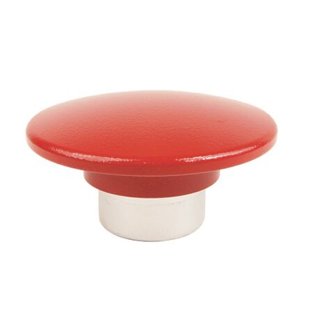 Allen-Bradley 800TN248R 30mm Red Non-Illuminated Jumbo Mushroom Pushbutton
