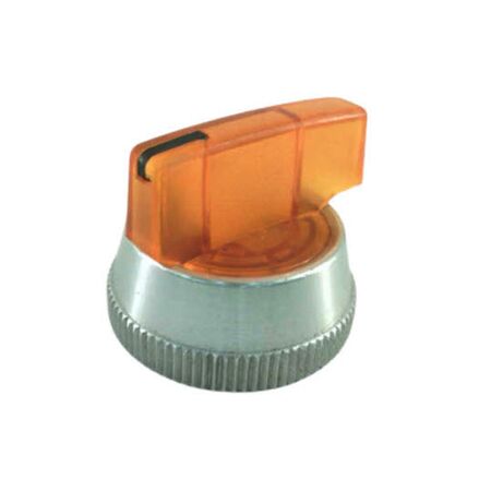 Allen-Bradley 800TN298A Illuminated Amber Selector Switch Knob
