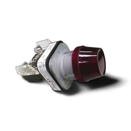 Allen-Bradley 800TQ24R Red Pilot Light 30.5mm Metal Type 4/13