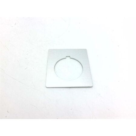 Allen-Bradley 800TX619 Legend Plate Blank 30mm Gray/Silver