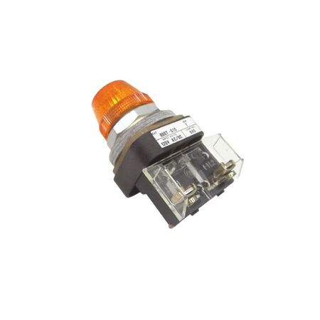 Allen-Bradley 800TQ10A Amber Pilot Light 30.5mm Metal Type 4/13