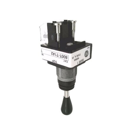 Allen-Bradley 800TT1A2XEXX Toggle Switch 30mm One-Way Up-Spring Return