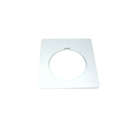 Allen-Bradley 800TX619 Legend Plate Blank 30mm Gray/Silver