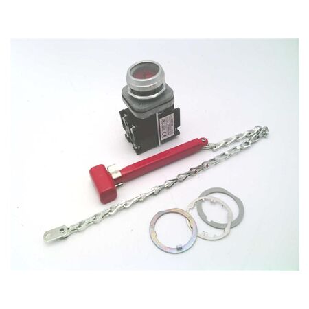 Allen-Bradley 800TS6N Pushbutton Kit 30mm Break Glass Style