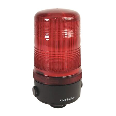 Allen-Bradley 855BLN10RH4 Red Rotating Halogen Beacon