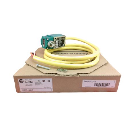 Allen-Bradley 802MAMY5 Pre-Wired Factory Sealed Limit Switch