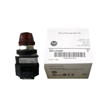 Allen-Bradley 800TPH26R Push-to-Test Button