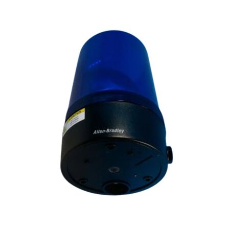 Allen-Bradley 855BLS24RH6 Blue Rotating Halogen Beacon