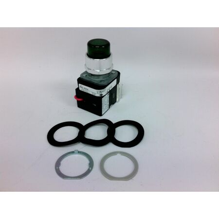 Allen-Bradley 800TQTH2G Green LED Pilot Light Unit
