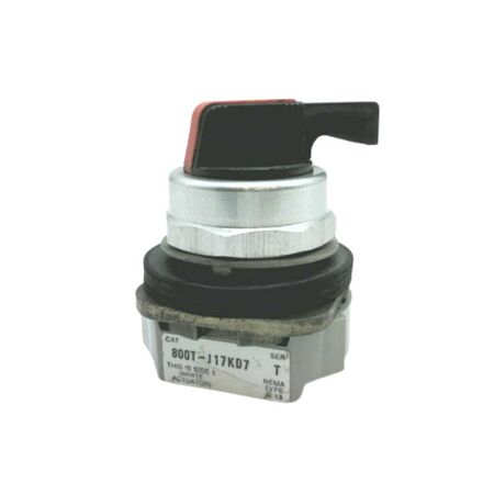 Allen-Bradley 800TJ17KD7 Selector Switch 30mm 3 Position