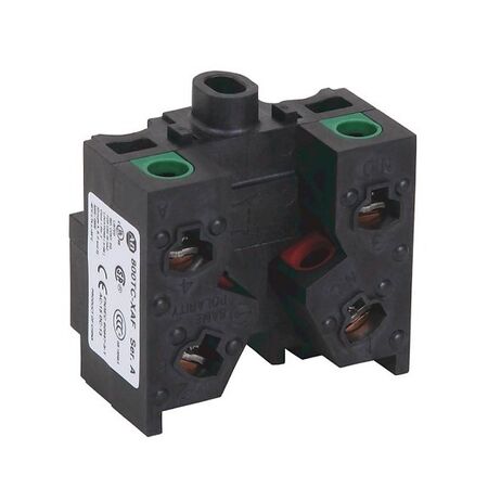 Allen-Bradley 800TCXAF Contact Block Pushbutton 1 NO 1 NC