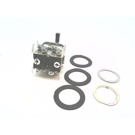Allen-Bradley 800TJ17KA7B Selector Switch 3 Position Knob/Wing Lever