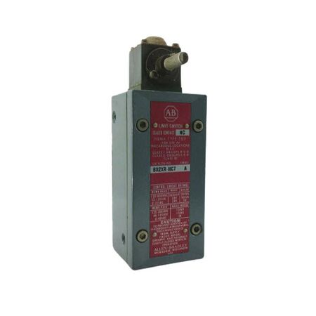 Allen-Bradley 802XRHC7 Rotary Lever Arm Limit Switch for Hazardous Locations