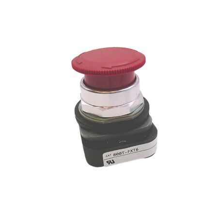 Allen-Bradley 800TFXT6 Red Mushroom Head Pushbutton