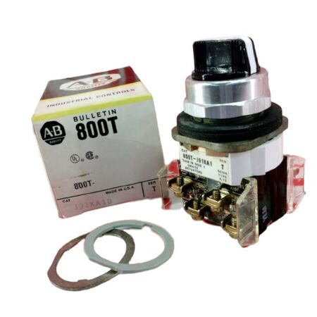 Allen-Bradley 800TJ91KA1B Selector Switch 30mm 3 Position