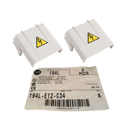 Allen-Bradley 194LE12C34 Terminal Cover 3 Pole 12-16 Amp