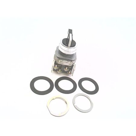 Allen-Bradley 800TJ17KA7B Selector Switch 3 Position Knob/Wing Lever