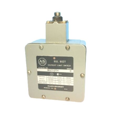 Allen-Bradley 802TDTH Limit Switch NEMA Type 4 and 13