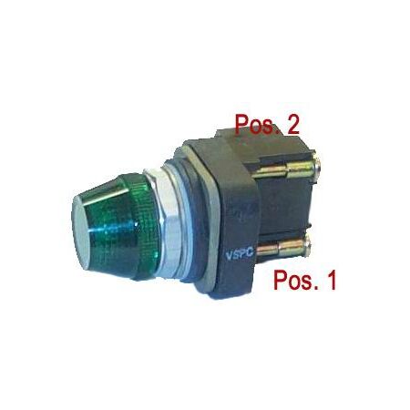 Allen-Bradley 800TCQ20G Green Pilot Light 30.5mm Metal Type 4/13