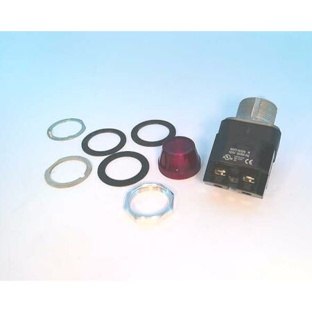 Allen-Bradley 800TCP16R Pilot Light Red 30.5mm Metal Type 4/13