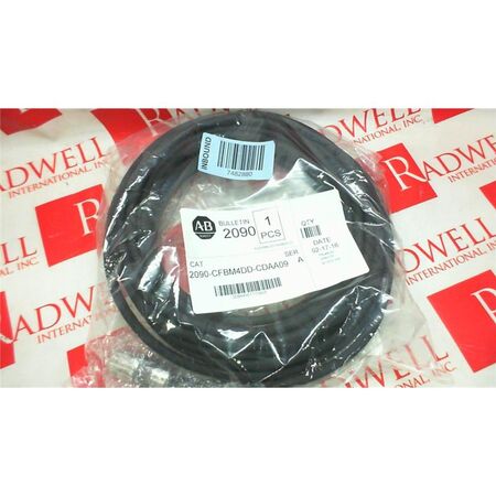 Allen-Bradley 2090CFBM4DDCDAA09 Power and Feedback Cable