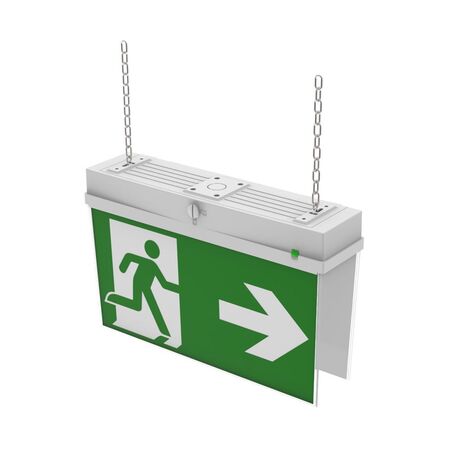 All-In-One 24m LED Exit Luminaire - Gen2 (All-In-One 24m Running Man LED Exit Luminaire Gen2)