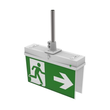 All-In-One 24m LED Exit Luminaire - Gen2 (All-In-One 24m Running Man LED Exit Luminaire Gen2)