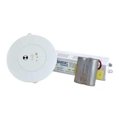 PREMIUM EMERG DOWNLIGHT TWIN REC (Bardic Premium Emergency Downlight Twin Recessed)
