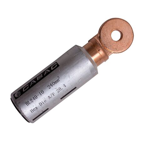 Bi-Metal Lug 240mm2-Std10mm (Bi-Metal Lug 240mm2-Std10mm)