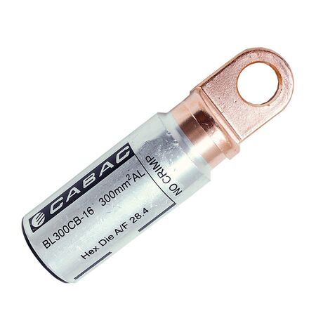 Bi-Metal Circ Break Lug 300mm2 10mm Stud (Bi-Metal Circ Break Lug 300mm2 10mm Stud)