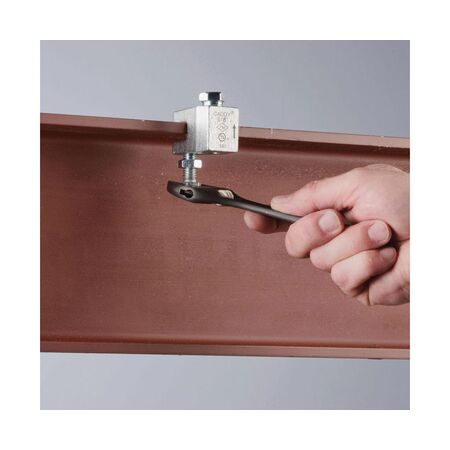 CADDY BEAM CLAMP WITH M10 ROD LOCK (Caddy quick fit beam clamp with M10 Rod Lock)