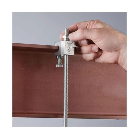 CADDY BEAM CLAMP WITH M10 ROD LOCK (Caddy quick fit beam clamp with M10 Rod Lock)