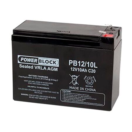 Power Block 12V 10Ah Battery T2 (Power Block 12V 10Ah Battery T2)