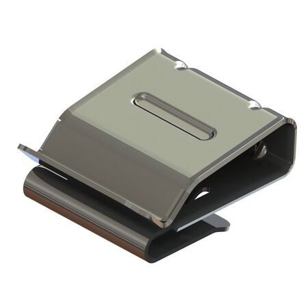 SOLAR CABLE CLIP SS304 0 DEGREE 2 X 4MM (Cabac Solar Cable Clip Stainless Steel 304 0 Degree 2 x 4mm²)