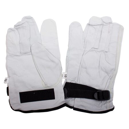 GOAT SKIN OUTER GLOVE A-STRAP S10.5 (Goat Skin Outer Glove A-Strap S10.5)
