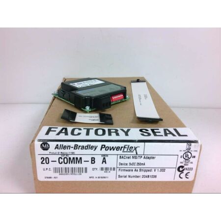 Allen-Bradley PowerFlex BACnet Communications Adapter 20COMMB
