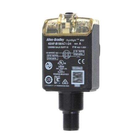 Allen-Bradley 42AFB1MAC1D4 Photo Sensor with Background Suppression
