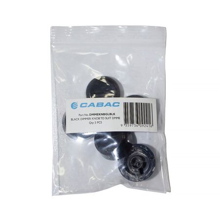 Black Dimmer Knob to suit DMME (Gloss Black Dimmer Knob to suit DMME)