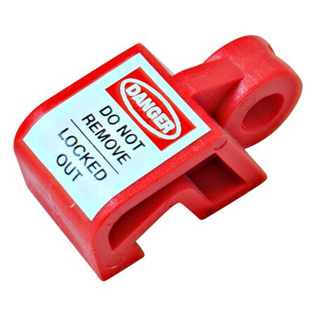 CB LOCKOUT MINI UNI RED (CB Lockout Mini Uni Red)